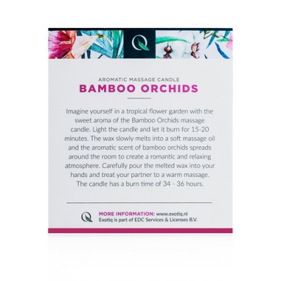 Exotiq Massagekaars Bamboe OrchideeÃ«n - 200g
