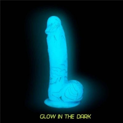 Addiction - Luke Glow In The Dark Dildo - 19 cm