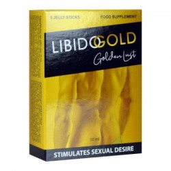 Libido Gold Golden Lust - Lustopwekker Voor Man En Vrouw - 5 sachets