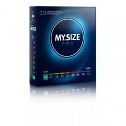 MY.SIZE Pro 45 mm Condooms 3 stuks
